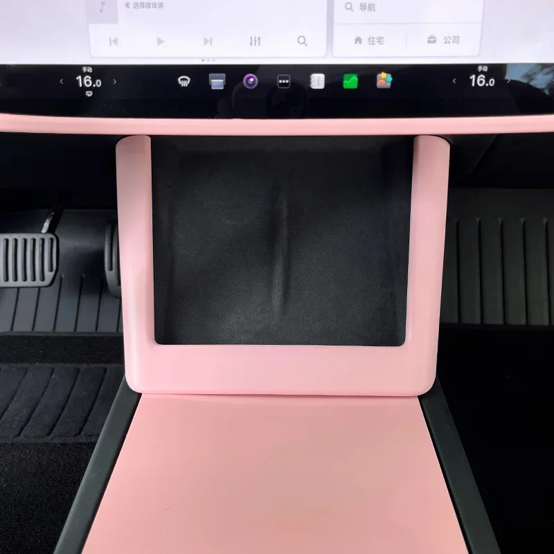 Per Tesla Model 3 Highland Tappetino di ricarica wireless in silicone Antipolvere antiscivolo Console centrale Ricarica Proteggi la copertura