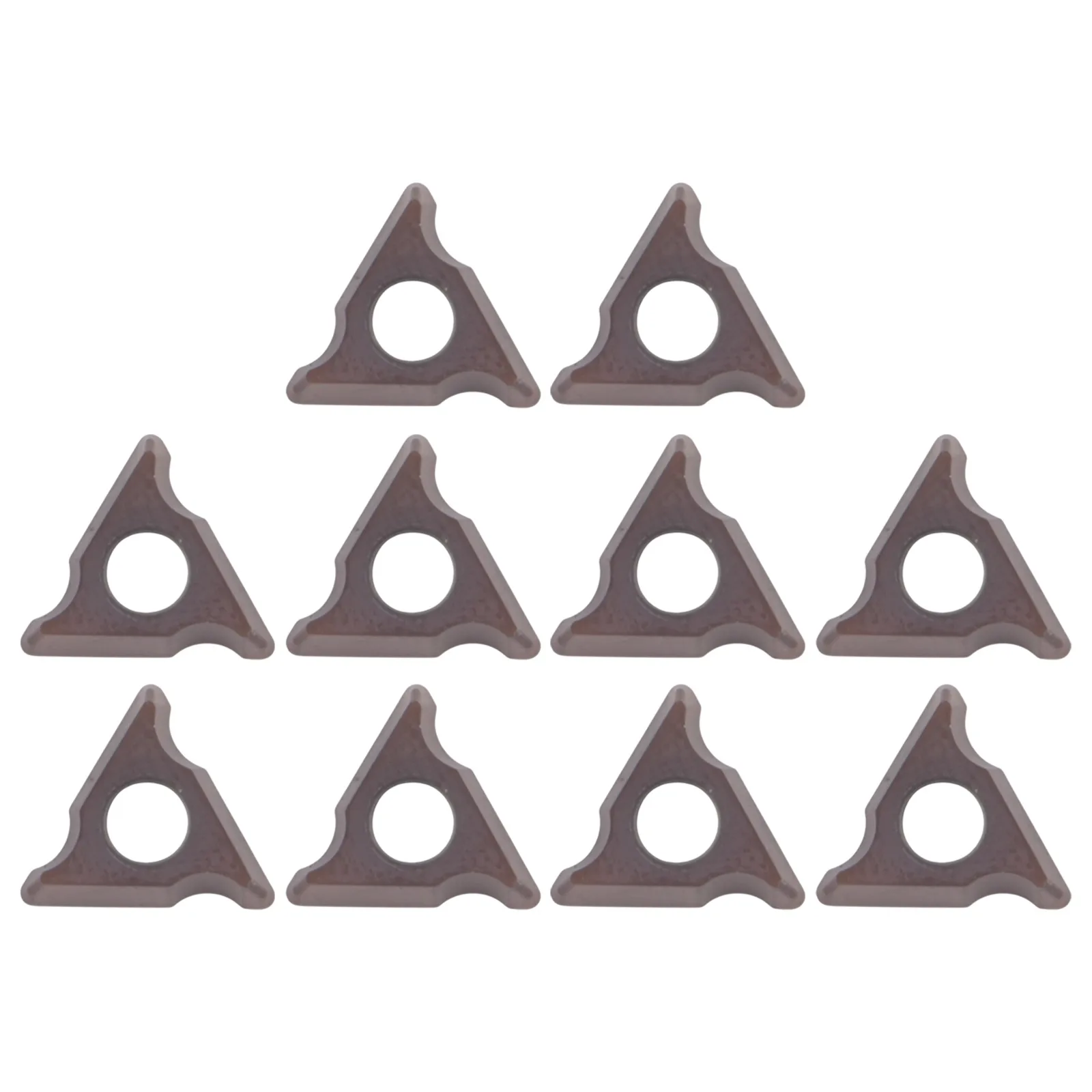 Carbide for blades Indexable Inserts 10 Replaceable Cutter Heads Heat-Treated Steel For Mini Chamfering Machine