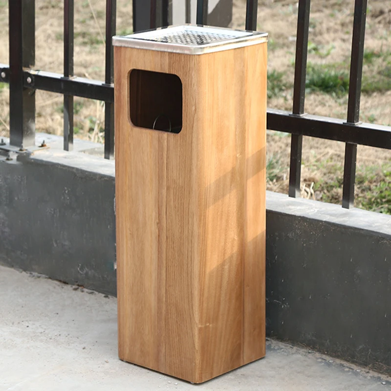 

Простые мусорные баки, скандинавские современные роскошные мусорные баки, многофункциональный деревянный креативный мешок для мусора, бытовой кухонный мусорный бак