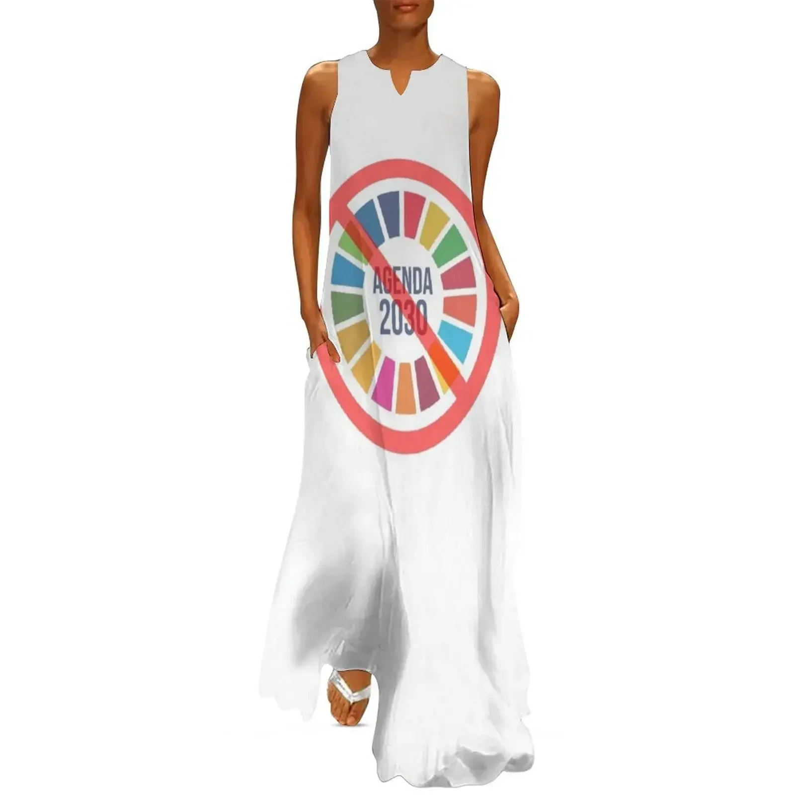 

Agenda 2030 Long Dress fairy dress summer woman dress 2025 elegant women's dresses sale Women's skirt