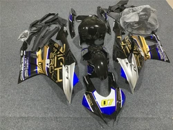 Motorcycle Fairing Kit fits Yamaha R25 R3 19-22 R3 2019 2020 2021 2022 Fairing Bright Black Gold Blue