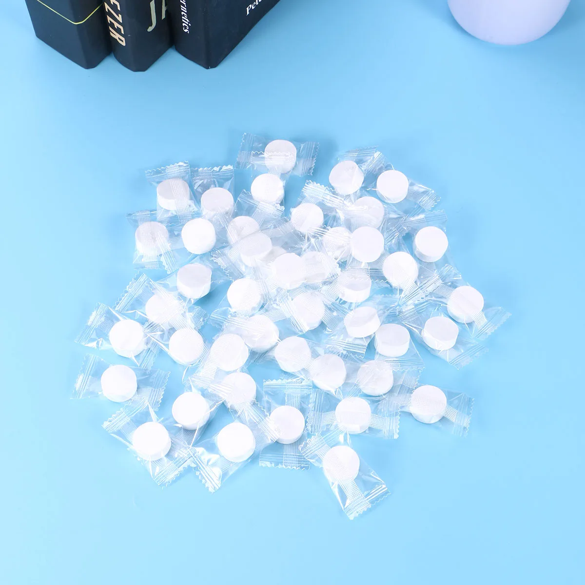 135 قطعة منشفة مضغوطة للاستعمال مرة واحدة منشفة غير منسوجة للوجه والجسم والسفر والتخييم والتنزه وإزالة المكياج منشفة مضغوطة #6