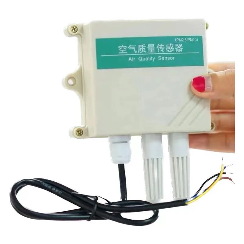 High precision air quality sensor transmitter PM2.5PM10 pm1.0 detector tester 4-20ma rs485 0-5v 0-10V output for factory