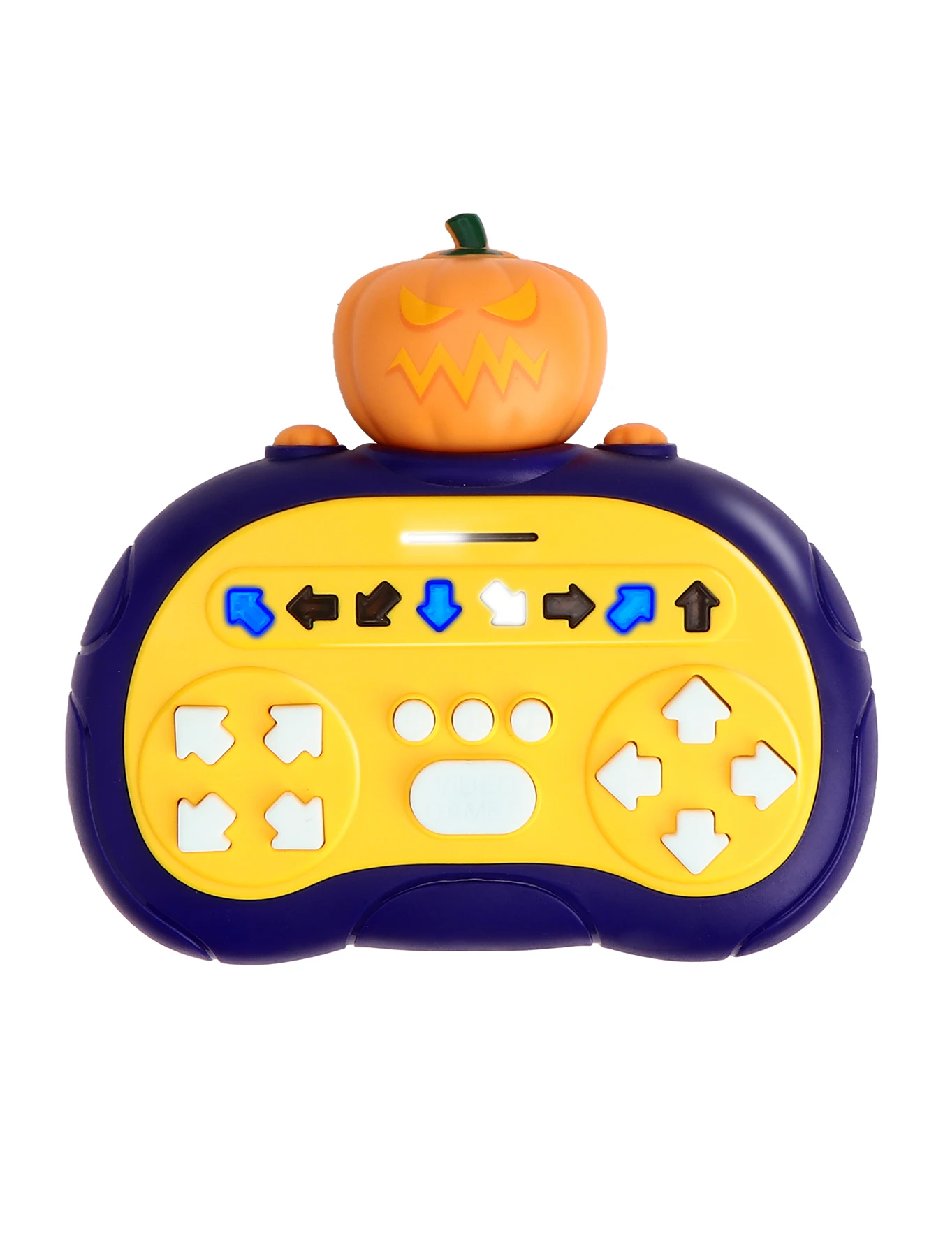 Máquina de dança mestre de ritmo portátil estilo halloween, brinquedos educativos, console de jogos portátil para crianças, presente de halloween