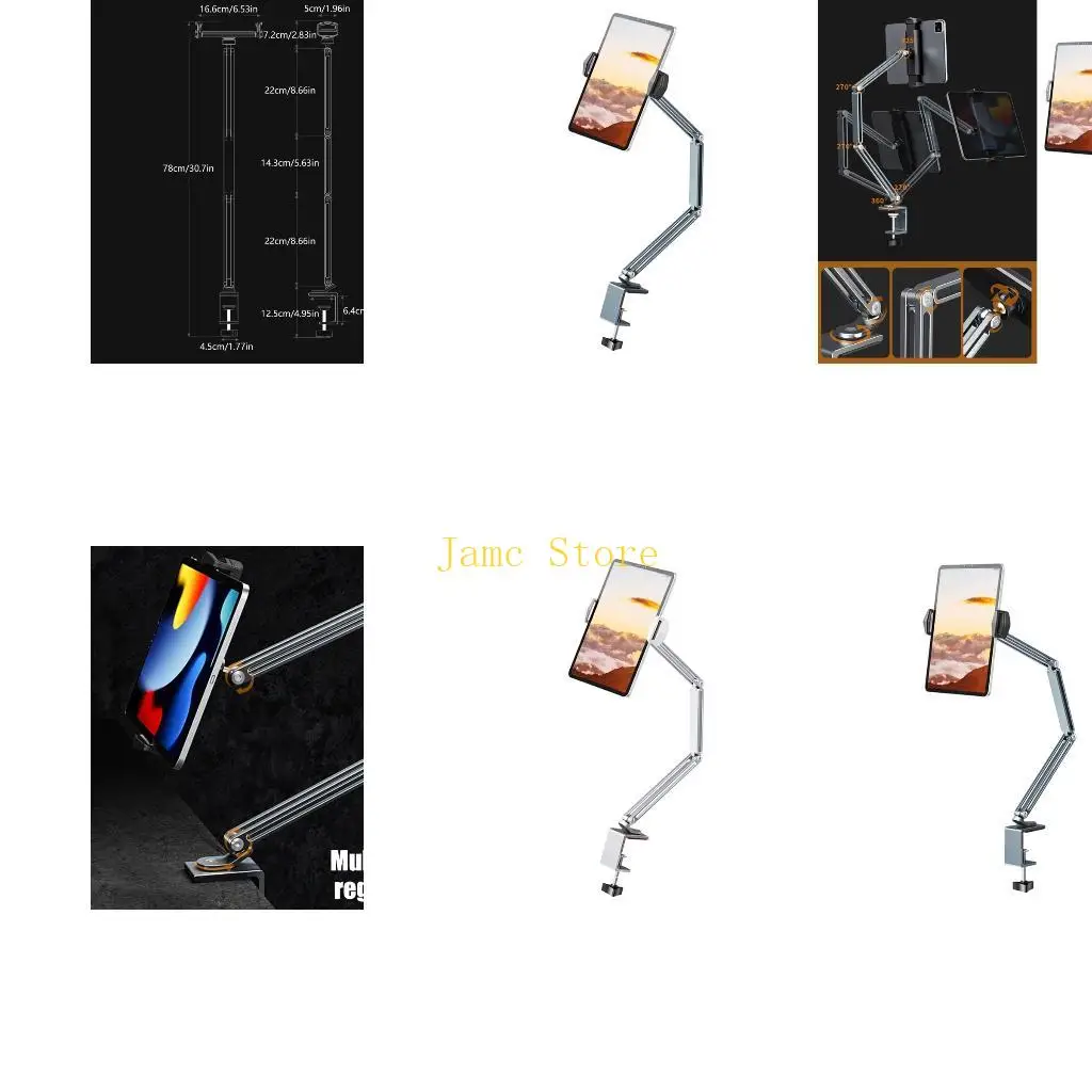 

LX0B Heavy Duty Aluminum Laptop Stand Foldable And Portable For Ergonomic Viewing