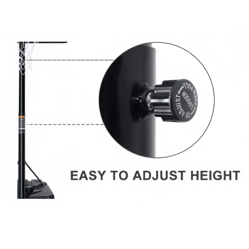 Portable and Easy-to-Install Mini Hoop Basketball - High-Quality Indoor Basketball Hoop for Toddlers