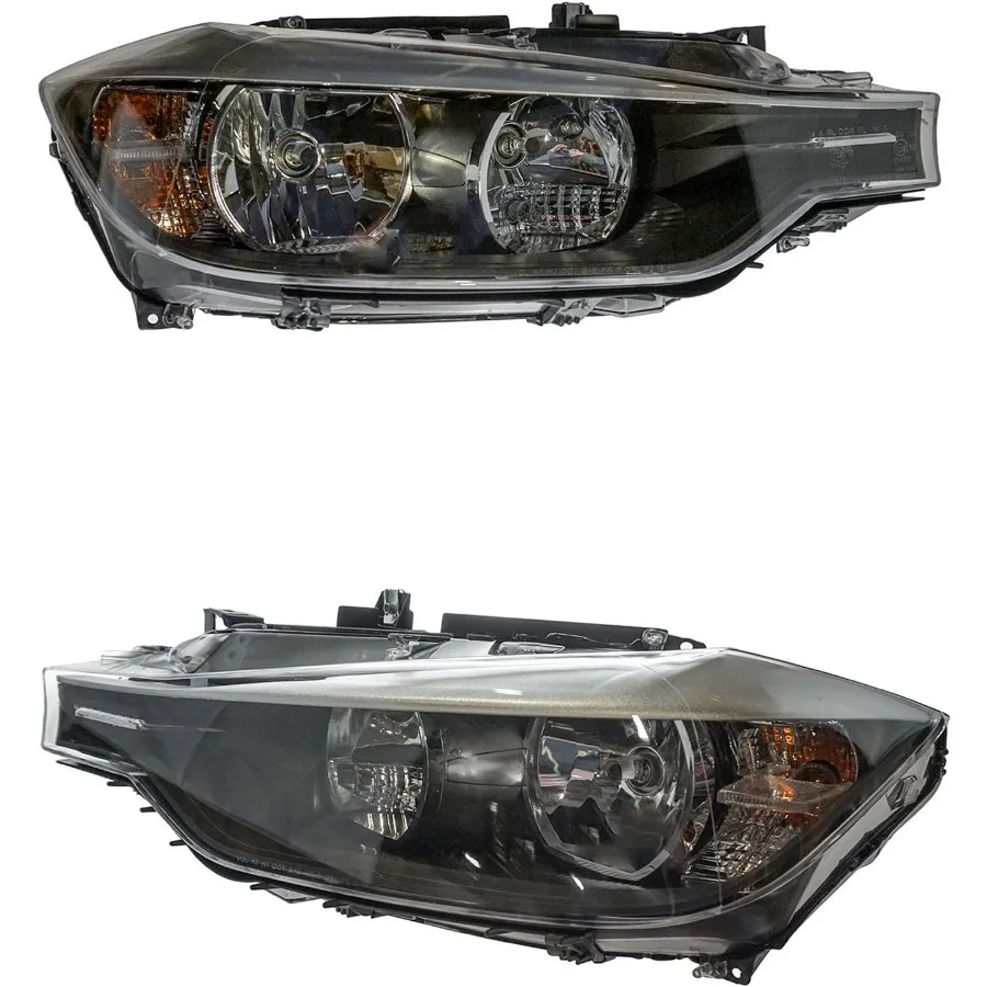 مجموعة مصابيح أمامية مكونة من قطعتين للسائق وجانب الركاب متوافقة مع BMW 320i 20132015 328i 20122015 335i 20122015 Acti