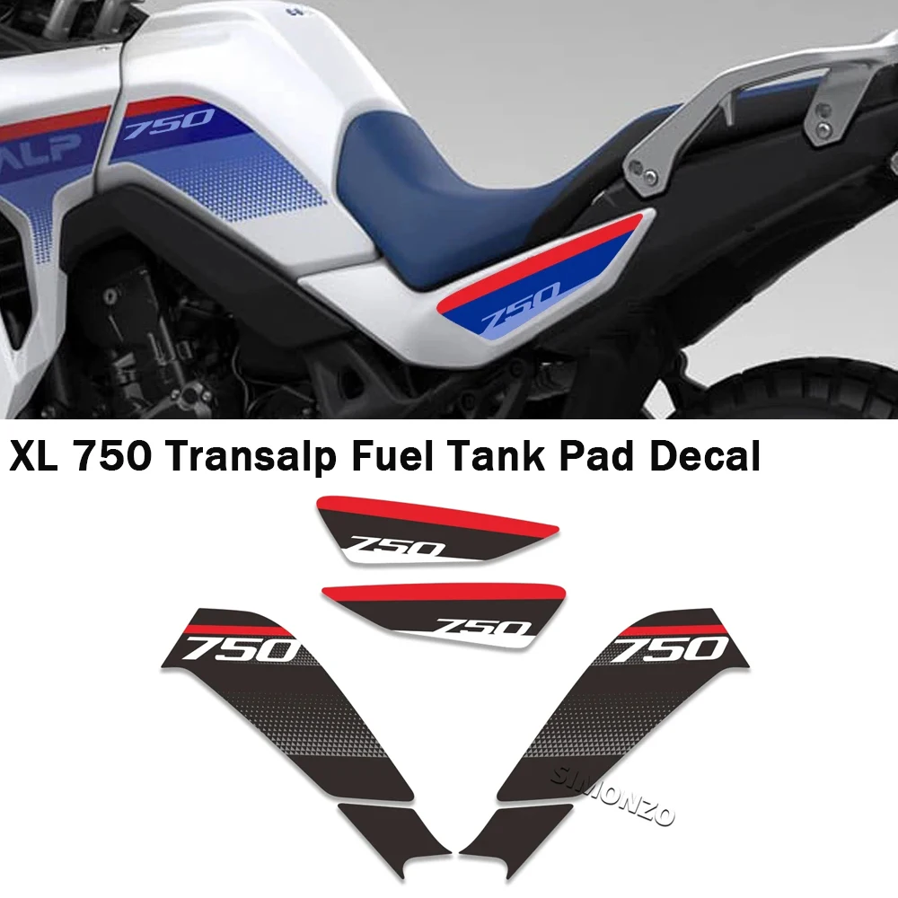 

XL 750 Transalp Fuel Tank Pad Decal For Honda XL750 XL 750 Motorcycle Fairing Decals Tank Side Stickers Protection Set 2023