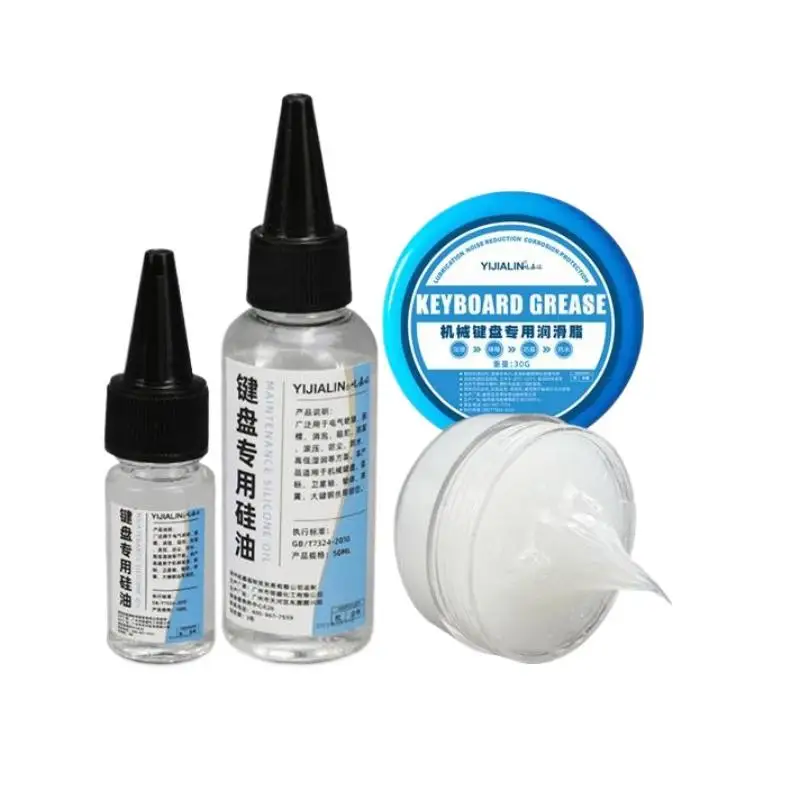 Mechanical Keyboard Mouse Lubricant Corrosion Resistant High Purity Oil for Keyboard Switches Mice Scroll Wheel Maintenance 10m