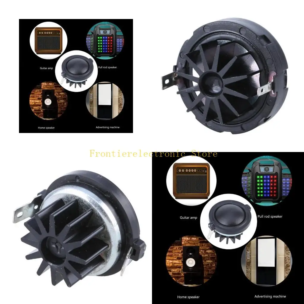 G8DB High Sensitivity Sound Tweeter Loudspeaker with Heat Dissipation for Audiophiles Home Speakers Enhancing Acoustics