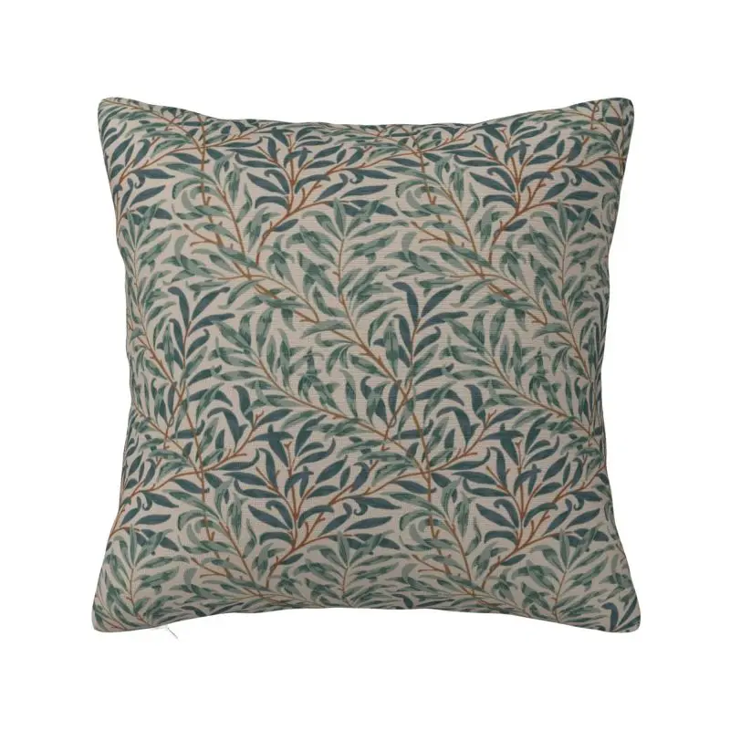 

William Morris Vintage Willow Bough Pillow Case Home Decoration Floral Textile Pattern Nordic Cushion Cover Velvet Pillowcase