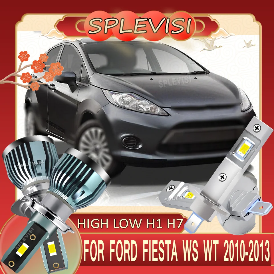 

Fog/Snow Conditions Extend Life Stable Lighting waterproof LED headlight high low beam For Ford FIESTA WS WT 2010 2011 2012 2013