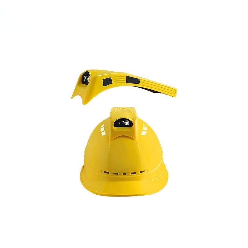 = Split intelligent helmet 4G remote real-time high definition video intercom explosion-proof helmet positioning recorder