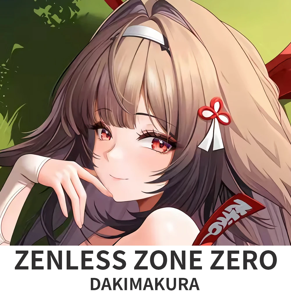 Zenless Zone Zero Dakimakura Hugging Body Pillow Case Ye Shunguang Anime Otaku Pillow Cover Bedding