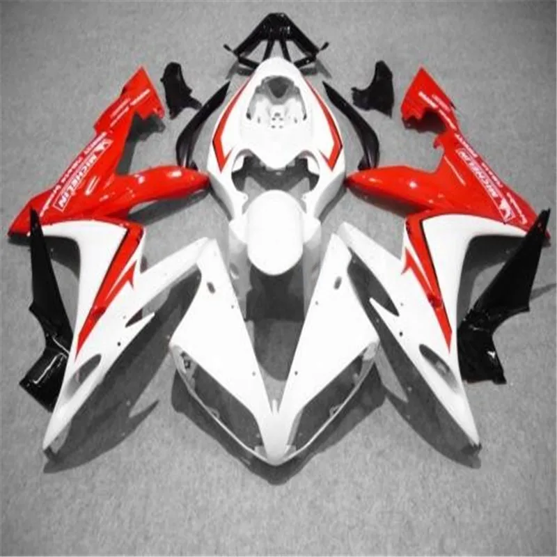 New ABS Injection Mold Motorcycle Fairings Kit Fit for YAMAHA YZF-R1 2004 2005 2006 R1 04 05 06 bodywork fairing white red