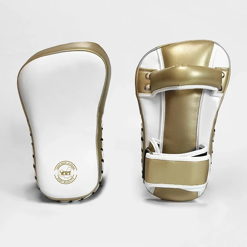 1 Pair Boxing Pads Focus Mitts Hand Foot Integrated Target Training Pads Thick Shock Absorption for Muay Thai Kickboxing Karate