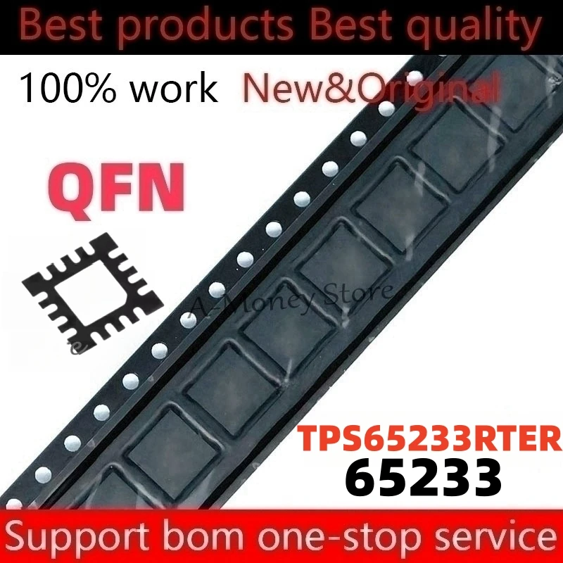 

(5pcs)TPS65233 65233 TPS65233RTER QFN-16