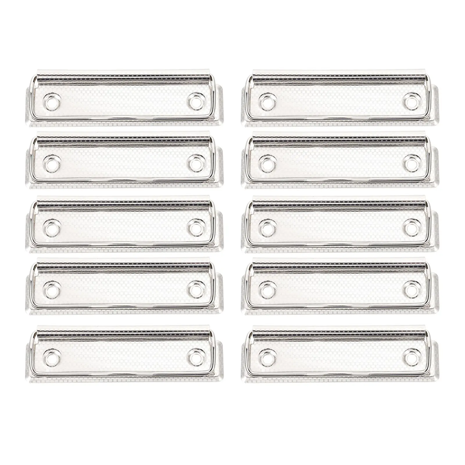 

15 Pcs Metal Plate Clip Writing Board Clips Paper File Folder Document Fasteners Clipboard Wide Hardware Iron