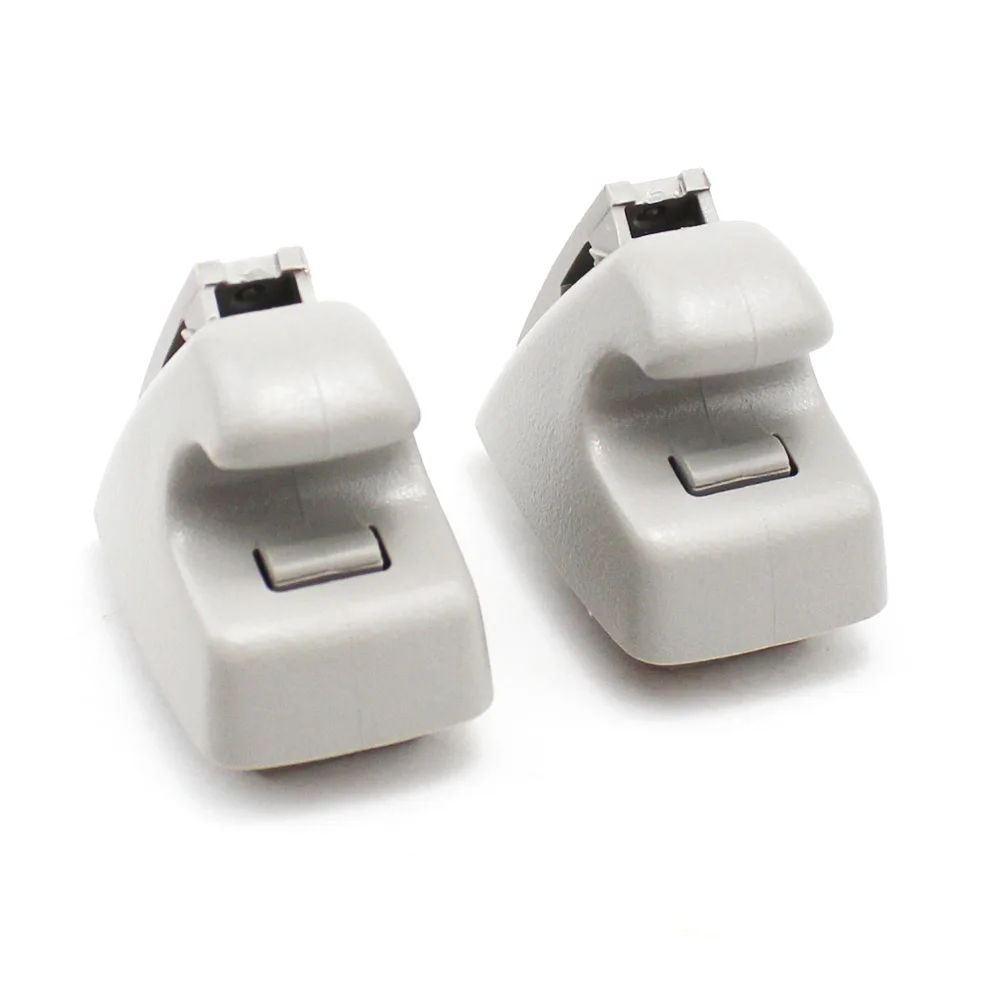 KUMMYY 2PCS Gray Sun Visor Support Clip Retainer 95994975 for Chevrolet Cruze Buick Excelle