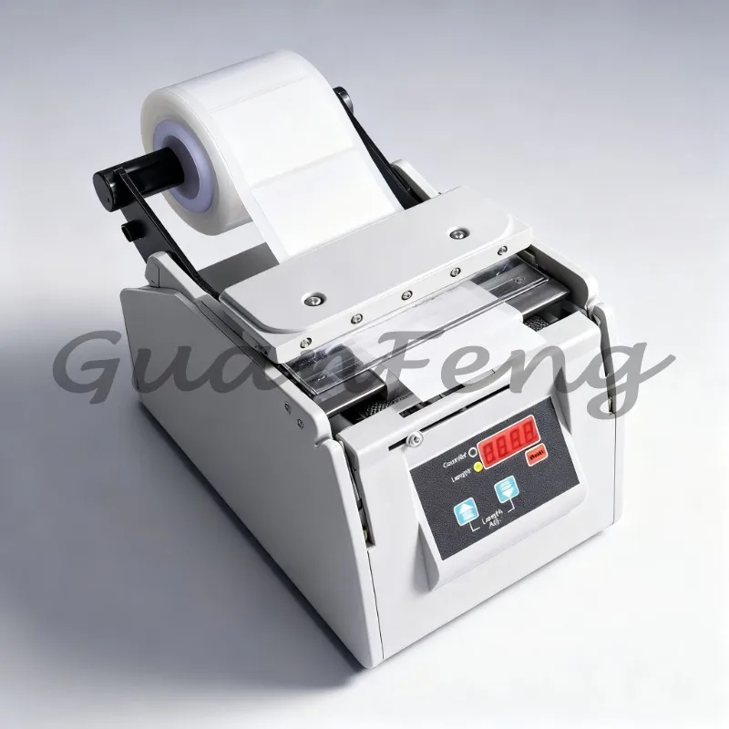 Desktop Automatic Label Peeling Machine, PE Self‑Adhesive Sticker Tearing Separator Equipment for Factory Packaging Label Stripp