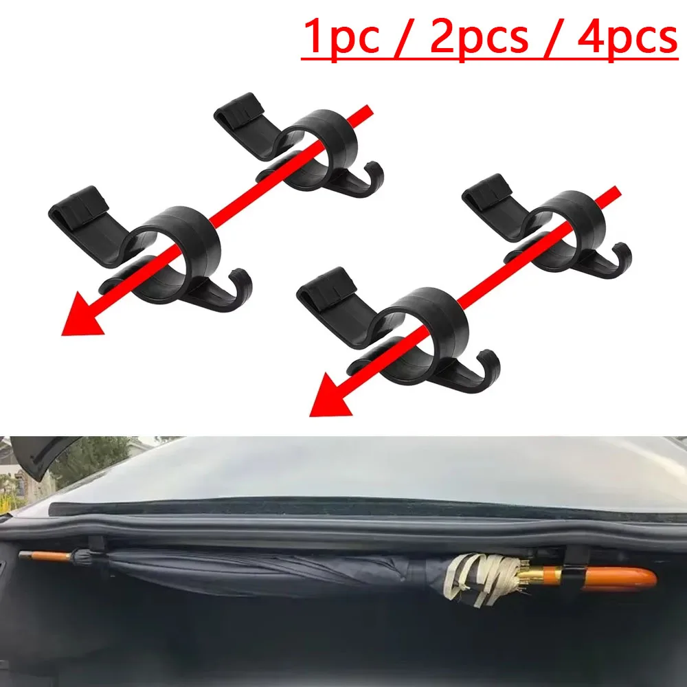 Auto Regenschirm Halter Auto Stamm Haken Regenschirm Halterung Anlage Handtuch Haken Auto Zubehör Universal Interne Lagerung Organizer Halter