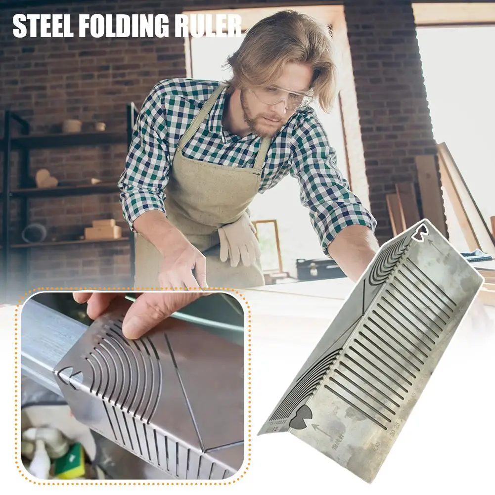 

Steel Folding Ruler Multi-purpose Marking Tool Help Solution For Perfect Bends Accurate Measurements Steel Folding Ruler To M7T3