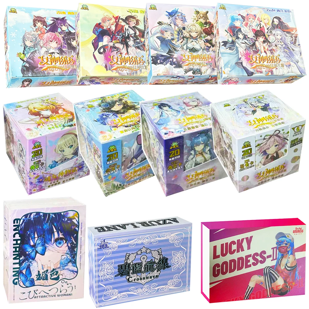 Goddess Story Cards Anime Waifu Booster Box ACG CCG TCG Doujin Spielzeug und Hobbys Geschenk