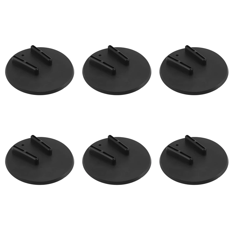 6X Motorcycle Kickstand Pad Kick Stand Coaster Puck For  Davidson Touring Sportster