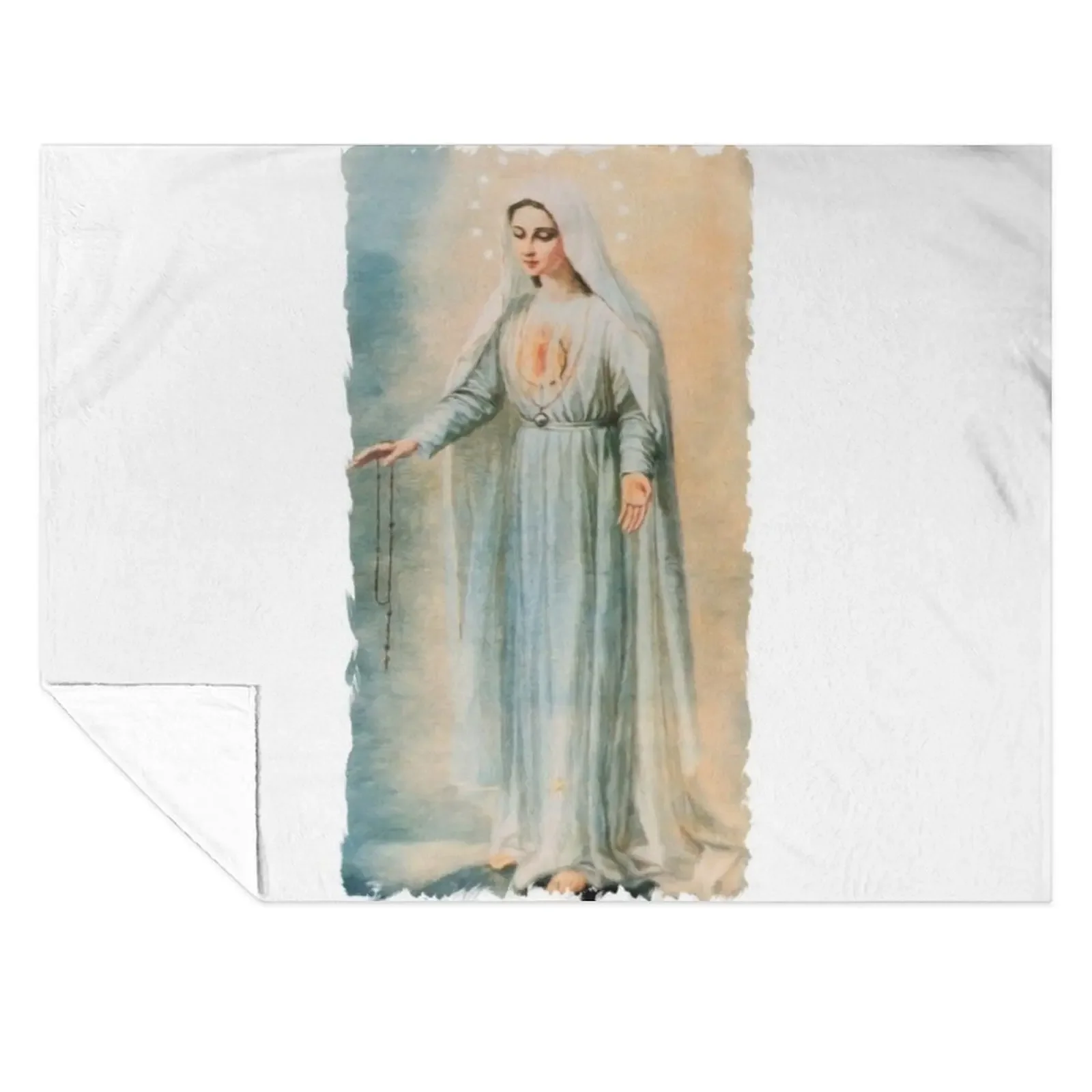 

Our Lady Fatima Throw Blanket Blankets For Baby Sofa warm winter Camping Blankets