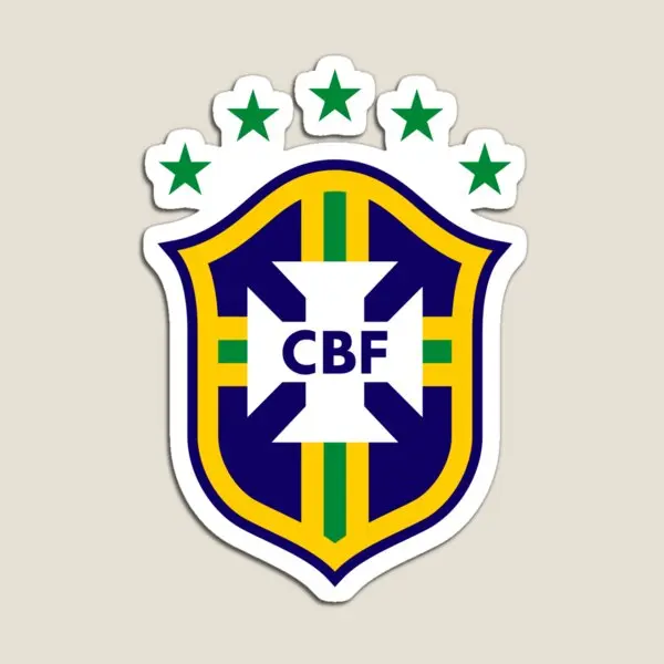 Pegatinas de decoración magnéticas de Brasil, bonito refrigerador magnético colorido para niños, organizador de nevera, soporte divertido para el hogar del bebé, juguete para niños