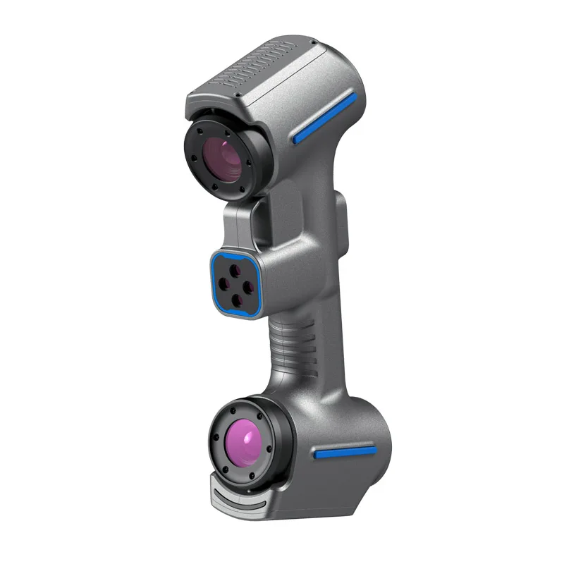 Wireless Handheld Blue Laser 3D Scanner High Precision Fast Scanning Lightweight Design for Efficient Data Collection