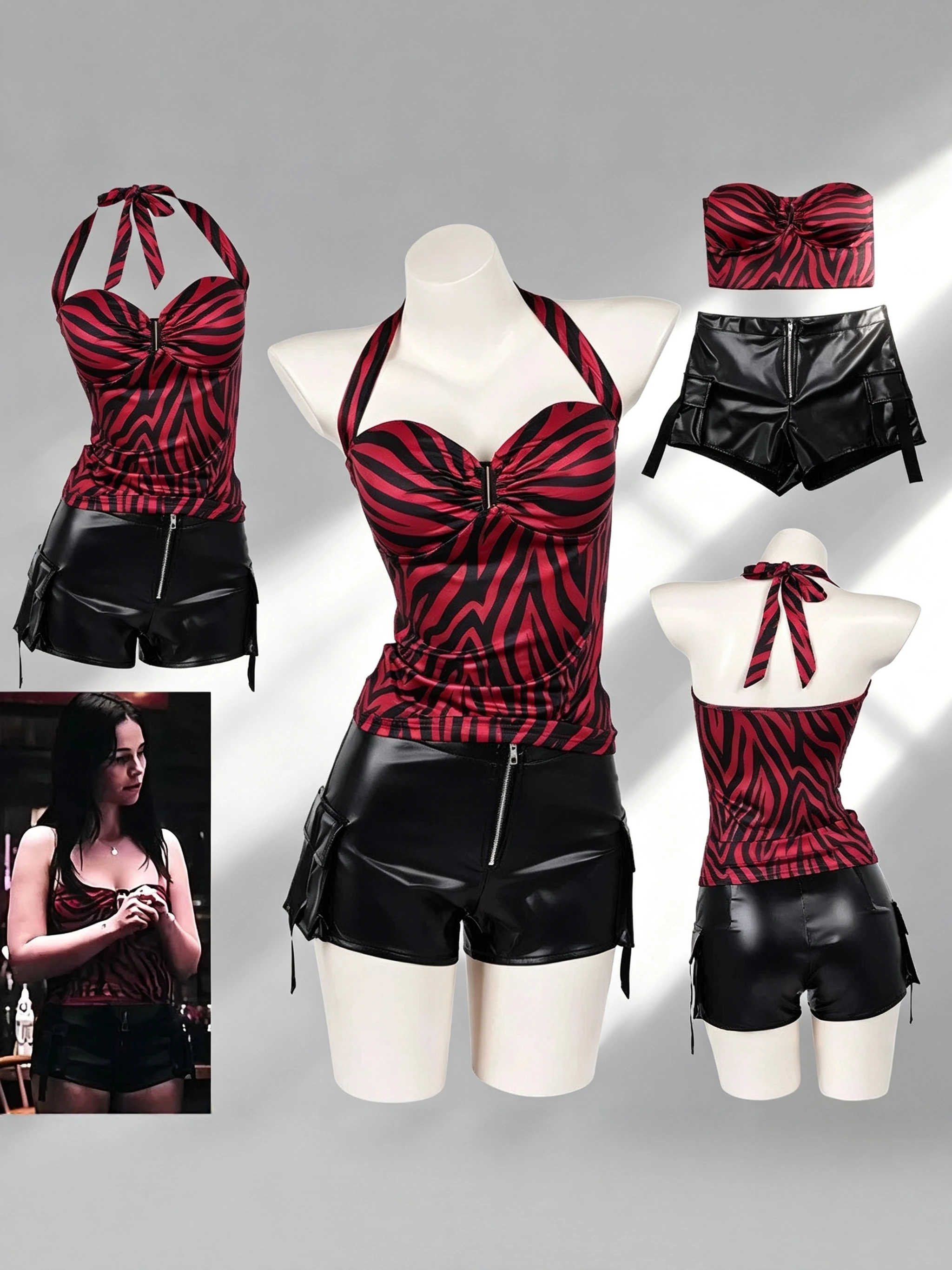 2026 North American Film  Nikki Set Halloween Performance Costume Cos Stage Ethnic Women's Fashion Spring 