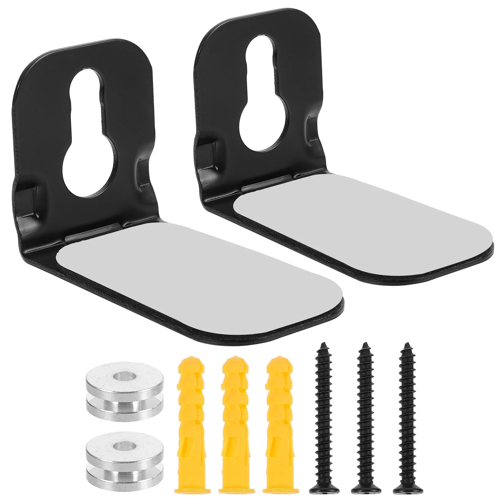 

1Set Wall Speaker Bracket Universal Speaker Holder Wall Mount Stand Strong Load Capacity Easy Install