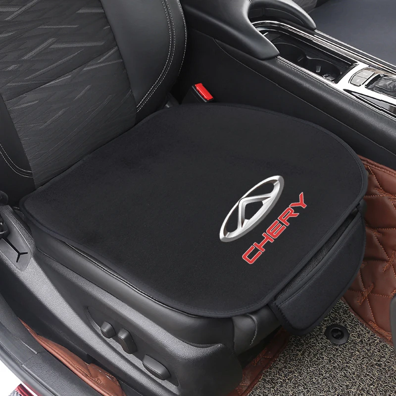 For CHERY TIGGO 3 4 5 7 PRO 8 Accessories Car Seat Cushion Non-Slip Cover Ice silk Velvet Plush 1PCS