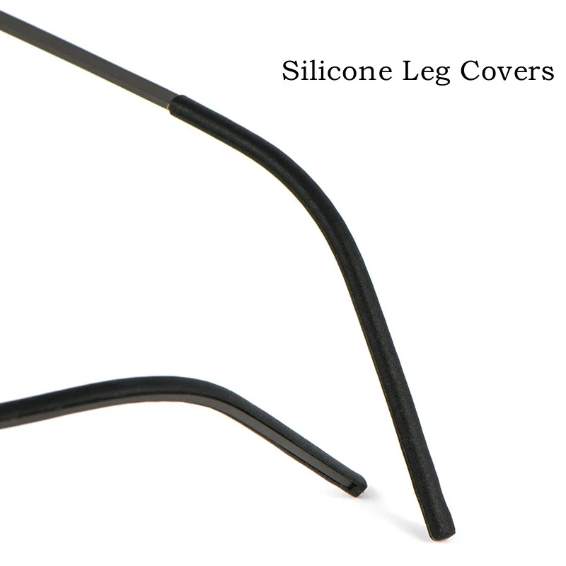 OLLYMURS خفيفة للغاية من التيتانيوم والنايلون وصفات طبية ريترو تصميم بدون براغي إطار نظارات بصرية نقية للرجال والنساء