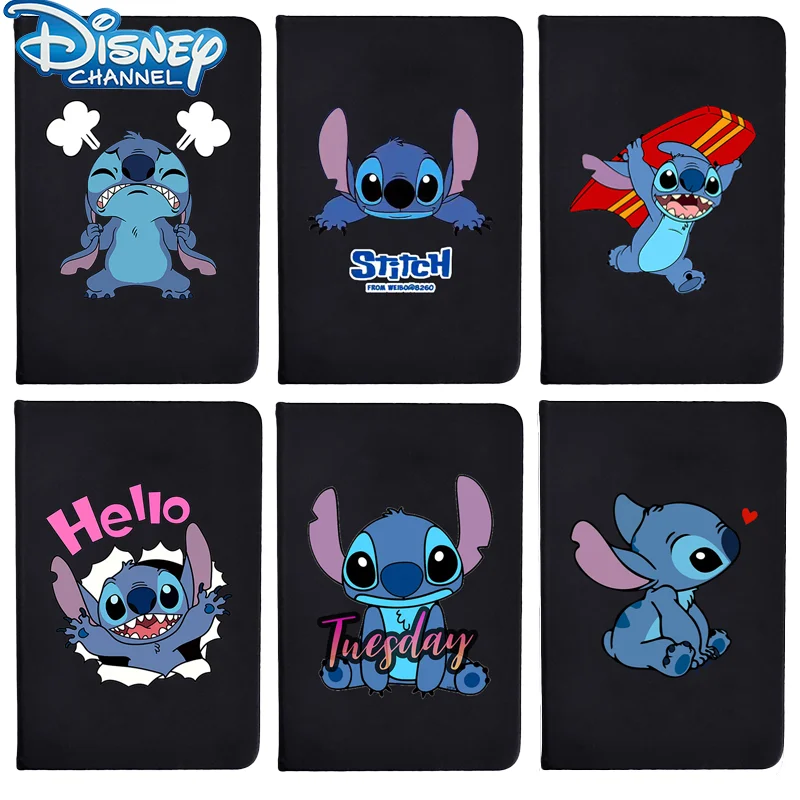 

Disney Stitch Black Notebook for Students Handbooks Notebook Mini Portable Minimalist Diary Practice School Supplies Notebooks