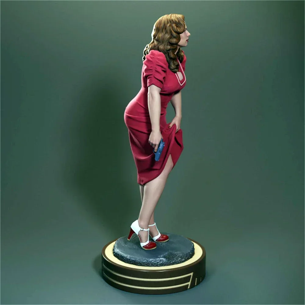 1/18 Scale Resin Figure Model Kit 100mm Statue Modelling Unpainted Kits Diy Toys A378