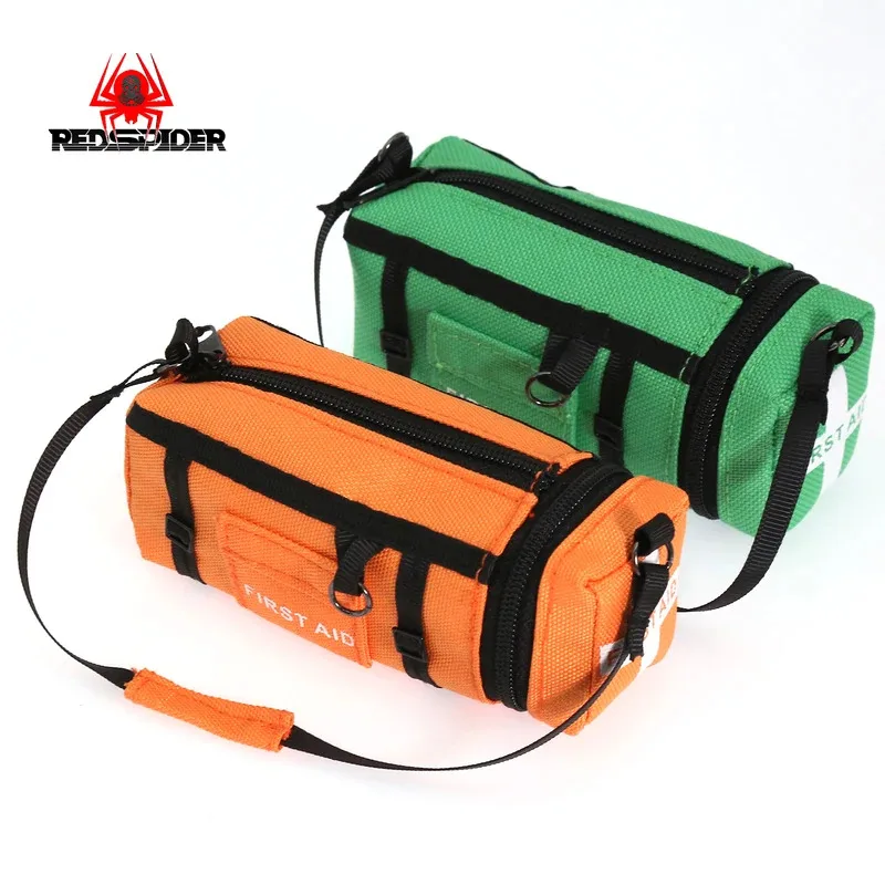 RC Luggage Rack Bag Toy, suitable for 1/10 and 1/8 scale remote-controlled model climbing off-road vehicles, realistic mood orna