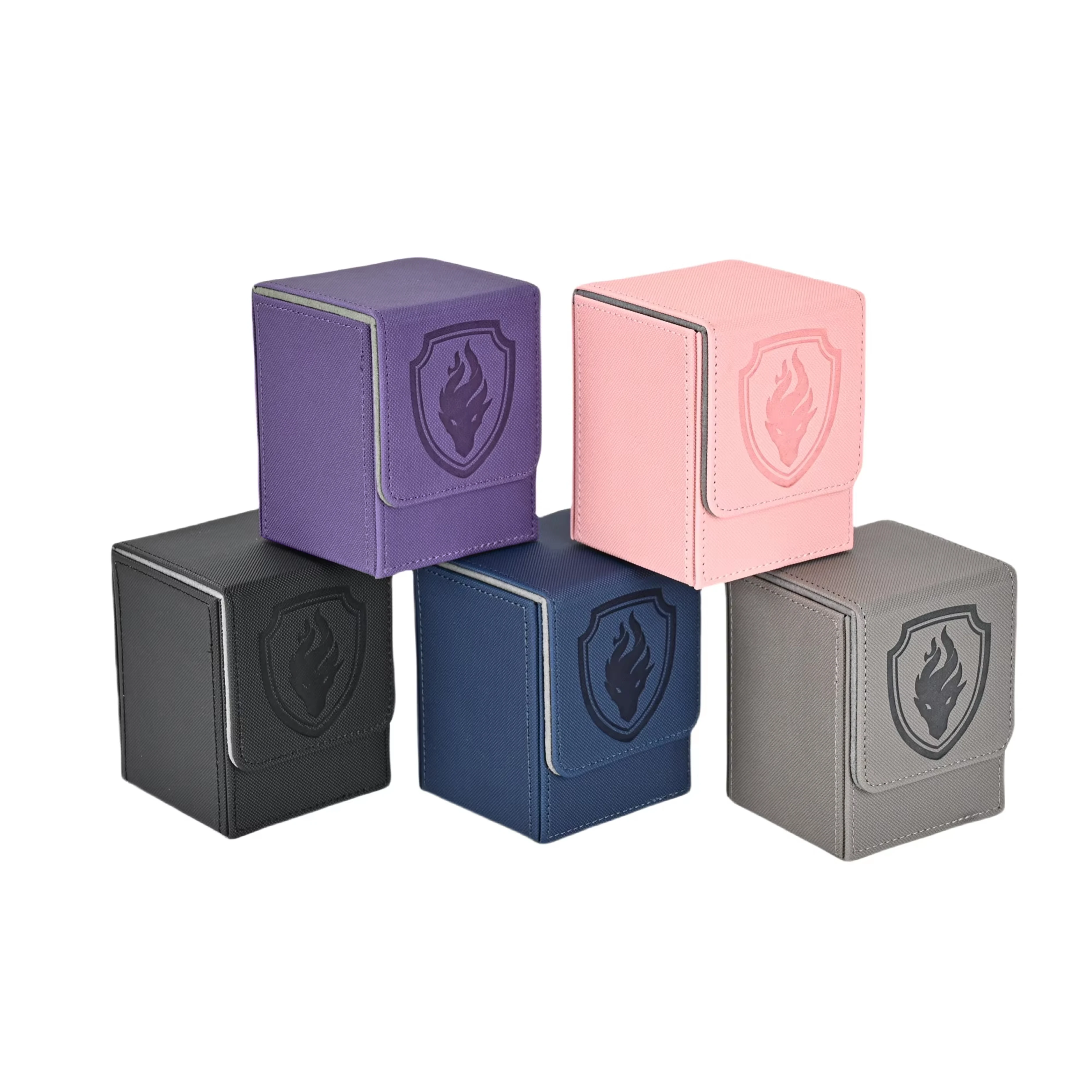Trading Card Deck Box Storage,Hold 110 + Single sleeved cards,Magnetic closure, Suitable for Card Collectible Game Card Cases