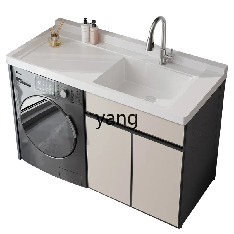 

Yhl Clothes Basin without Washboard Integrated Wash Wardrobe Bathroom Bathroom Cabinet Combination