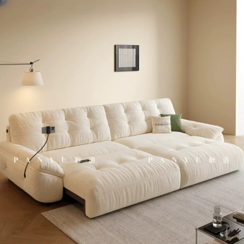Puffs Lounge Couch Salon Cloud Electric Modular Couch Armchair Lazy Muebles Para El Hogar Furniture Sets For Living Rooms