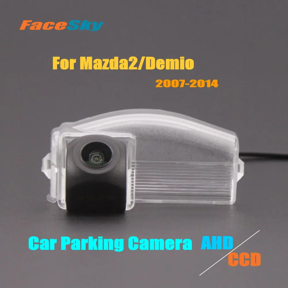 Car Back Camera For Mazda 2 Mazda2/Demio DE/DH Hatchback 2007-2014 Rear View Dash Cam AHD/CCD 1080P Reverse Kits