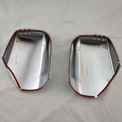 Car Door Rearview Mirror Cover Paste Type Door Wing Mirror Cap For Mitsubishi Triton L200 2005-2014 Pajero Sport 2011