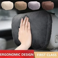 Reposacabezas de coche de alta calidad, asiento de soporte para el cuello/Mansbach Design Clase S, almohada Universal suave ajustable para coche, cojín para descanso del cuello