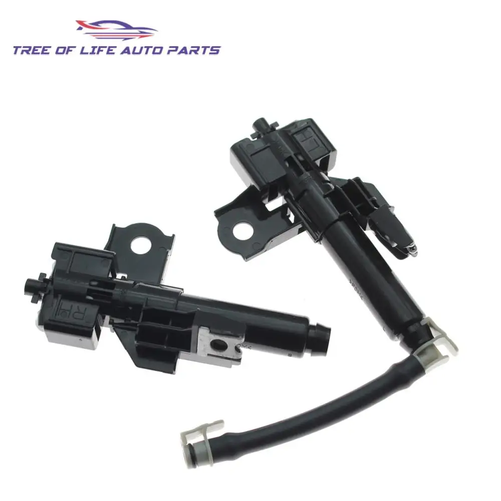 For Subaru Forester SJ 2016-2018 Front Headlight Washer Nozzle Headlamp Cleaning Spray Pump+Cover Cap 86636SG371 86636SG350