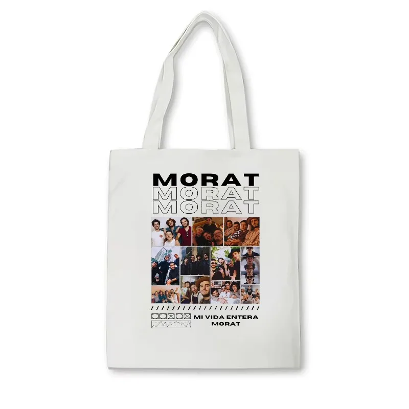 Morat 2024 جولة حقيبة سفر تصميم ريترو موضة حمل حقيبة المرأة حقيبة تسوق عادية 90s خمر Morat الفرقة مروحة حقيبة مستحضرات التجميل