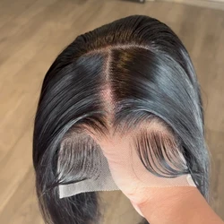 Blunt Cut Short Vietnam Wig Vietnamese Original Bob Human Hair Wigs Glueless 13x4 Hd Lace Front Double Drawn Bone Straight Wig