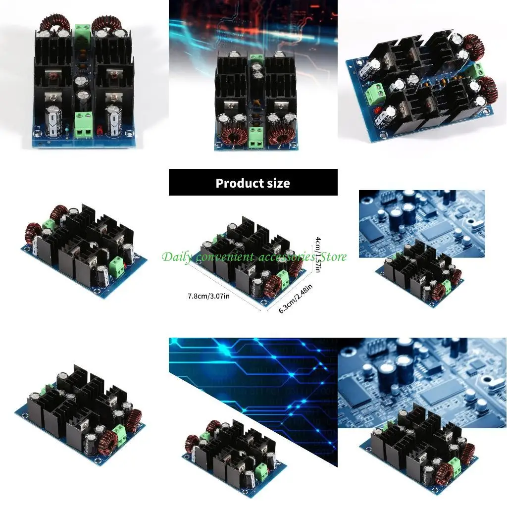 

97QB XH M348 Шаг UP MODULE DCDC 5V-24V до 24 В с двойным чипом XL6012 для согласованного регулирования напряжений