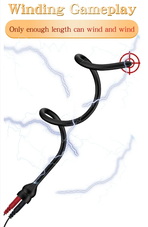 ثنائي القطب صدمة كهربائية لعبة استثارة القضيب سوبر طويلة الإحليل السبر قضيب موسع E-stim تدليك البروستاتا SM الذكور الديك إدراج أدوات الجنس