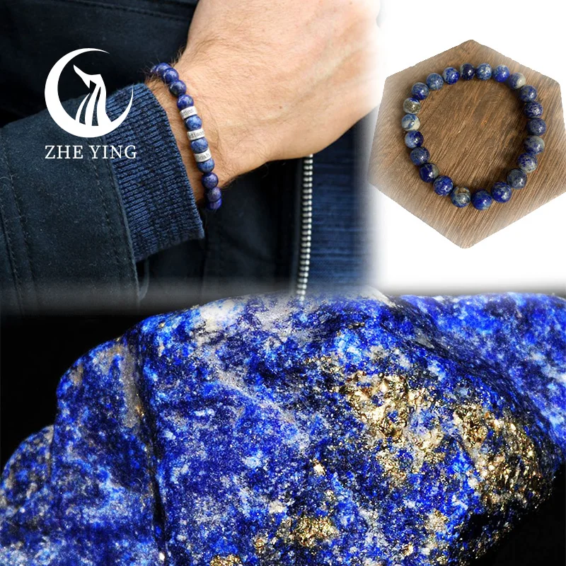 Zhe Ying Top Kwaliteit Lapis Lazuli Natuursteen Kralen voor Handwerken Diy Sieraden Maken Levert perles fabricage de bijoux